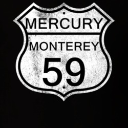 Highway Route Sign 1959 MERCURY MONTEREY Distressed T Shirt