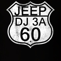 Highway Route Sign 1960 DJ 3A Distressed T Shirt