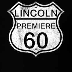 Highway Route Sign 1960 Lincoln Premiere Distressed T Shirt