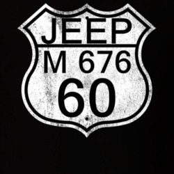 Highway Route Sign 1960 M 676 Distressed T Shirt