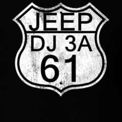 Highway Route Sign 1961 DJ 3A Distressed T Shirt