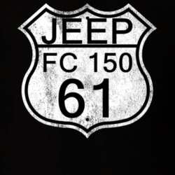 Highway Route Sign 1961 FC 150 Distressed T Shirt