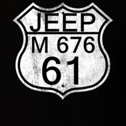 Highway Route Sign 1961 M 676 Distressed T Shirt