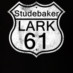Highway Route Sign 1961 Studebaker Lark Distressed T Shirt