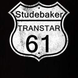 Highway Route Sign 1961 Studebaker Transtar Distressed T Shirt