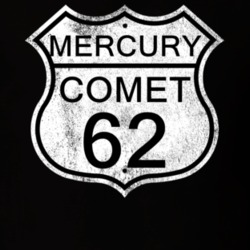 Highway Route Sign 1962 MERCURY COMET Distressed T Shirt