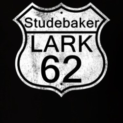 Highway Route Sign 1962 Studebaker Lark Distressed T Shirt