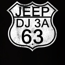 Highway Route Sign 1963 DJ 3A Distressed T Shirt