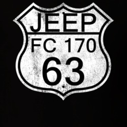 Highway Route Sign 1963 FC 170 Distressed T Shirt
