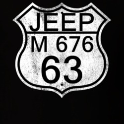 Highway Route Sign 1963 M 676 Distressed T Shirt