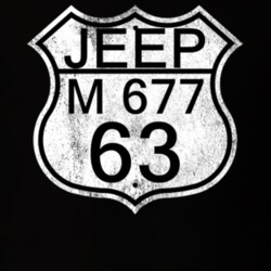 Highway Route Sign 1963 M 677 Distressed T Shirt