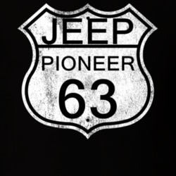 Highway Route Sign 1963 Pioneer Distressed T Shirt