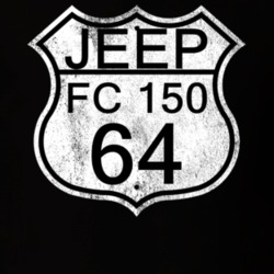 Highway Route Sign 1964 FC 150 Distressed T Shirt
