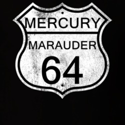 Highway Route Sign 1964 MERCURY MARAUDER Distressed T Shirt