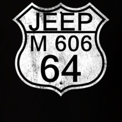 Highway Route Sign 1964 M 606 Distressed T Shirt