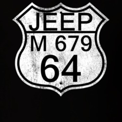 Highway Route Sign 1964 M 679 Distressed T Shirt