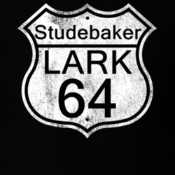 Highway Route Sign 1964 Studebaker Lark Distressed T Shirt