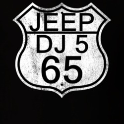 Highway Route Sign 1965 DJ 5 Distressed T Shirt