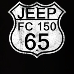 Highway Route Sign 1965 FC 150 Distressed T Shirt
