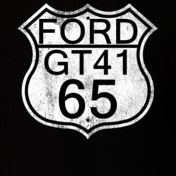 Highway Route Sign 1965 GT41 Distressed T Shirt