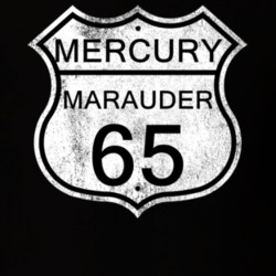 Highway Route Sign 1965 MERCURY MARAUDER Distressed T Shirt