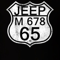 Highway Route Sign 1965 M 678 Distressed T Shirt