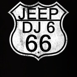 Highway Route Sign 1966 DJ 6 Distressed T Shirt