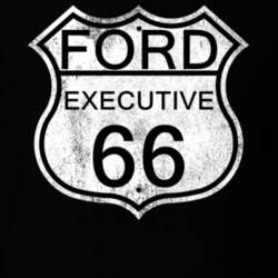 Highway Route Sign 1966 Executive Distressed T Shirt