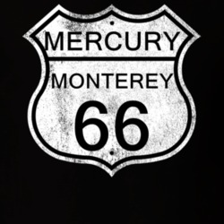 Highway Route Sign 1966 MERCURY MONTEREY Distressed T Shirt