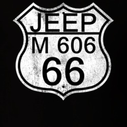 Highway Route Sign 1966 M 606 Distressed T Shirt