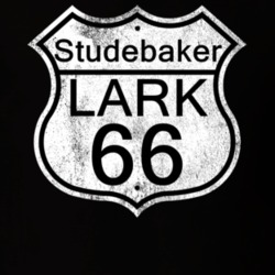 Highway Route Sign 1966 Studebaker Lark Distressed T Shirt