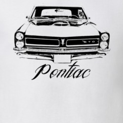 1965 Pontiac GTO Grill Model Name Light Color Shirt