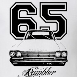 1965 AMC Rambler Grill Year Model Name Light Shirt