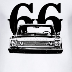 1966 Plymouth Belvedere Grill View Faded Look Light T Shirt