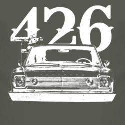 1967 Plymouth Belvedere Grill View With Engine Size Faded Look Dark T 