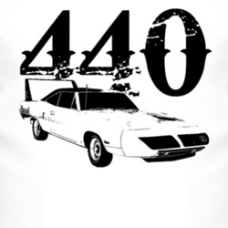 1970 Plymouth Superbird Side View With Engine Size Faded Look Light T 