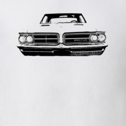 1964 Pontiac Le Mans Tempest Grill View Faded Look Light T Shirt