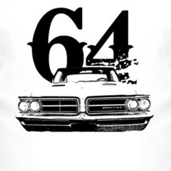 1964 Pontiac Le Mans Tempest Grill View With Year Faded Look Light T S