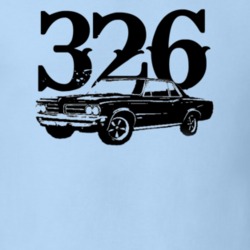 1964 Pontiac Le Mans Tempest Side View With Engine Size Faded Look Lig