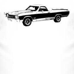1971 GMC Sprint Side View Faded Look Light T Shirt