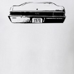 1970 Chevy Nova Rear Custom Light Shirt