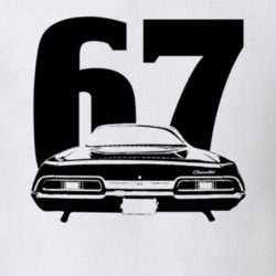1967 Chevrolet Impala Rear Year Light Color Shirt