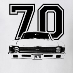 1970 Chevy Nova Grill Custom Year Light Shirt