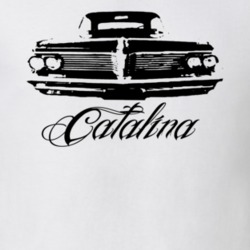1962 Pontiac Catalina Grill Model Name Light Shirt