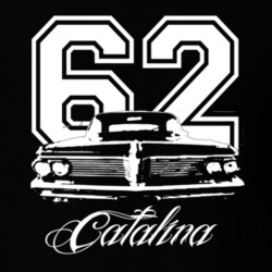 1962 Pontiac Catalina Grill Year Model Name Dark Shirt