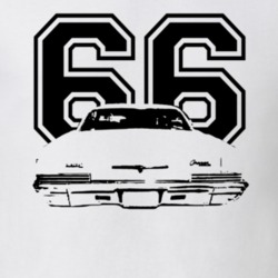 1966 Chevy Caprice Rear View Year Light Shirt