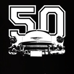 1950 Chevrolet Fleetline Grill Year Dark Shirt