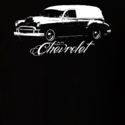 1950 Chevrolet Sedan Delivery Side Model Name Dark Shirt