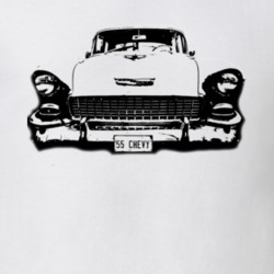 1955 Chevy Impala Grill Light Color Shirt