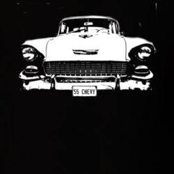 1955 Chevy Impala Grill Dark Color Shirt
